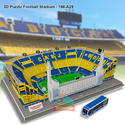 3D Puzzle Football Stadium : 168-A29